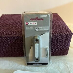 UTILITECH‎ LIGHTED WIRED DOOR BELL #0568964 NIB